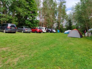 Ginučių baidarkiemis Privati stovyklavietė